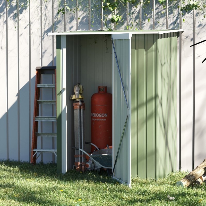 Casetta da Giardino 1,2 m² – Capanno Compatto con Porta con Serratura