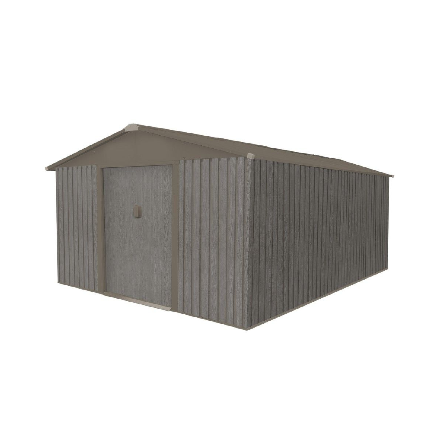 Abri de jardin métal aspect bois - Miniature 2