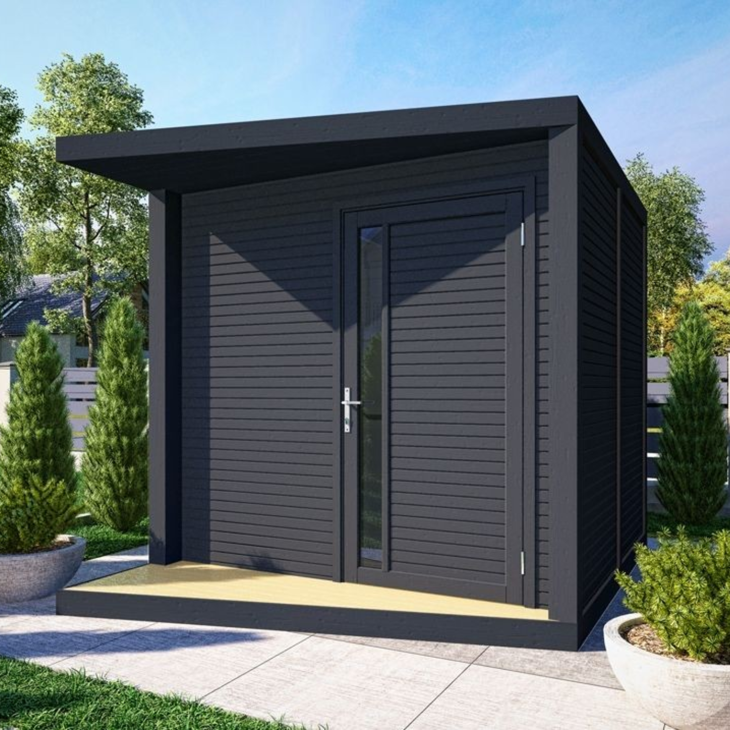 Casetta da Giardino Moderno – 7.1 m2 – Finitura Alta Gamma- Prezzo di fabbrica – LIQUIDAZIONE