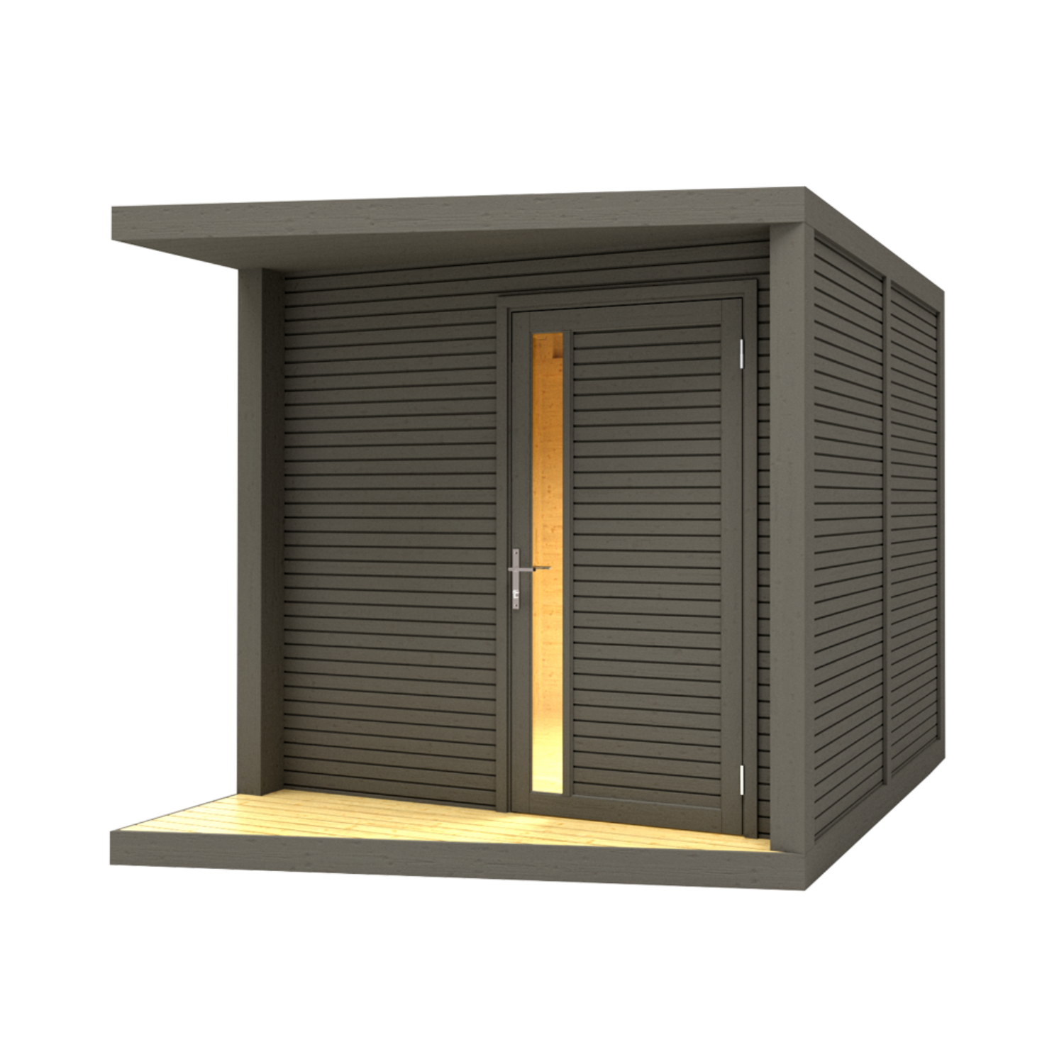 Casetta da giardino Moderne – 7.1 m2 – Finition Haut de Gamme- Prix usine – DESTOCKAGE - Miniature 3