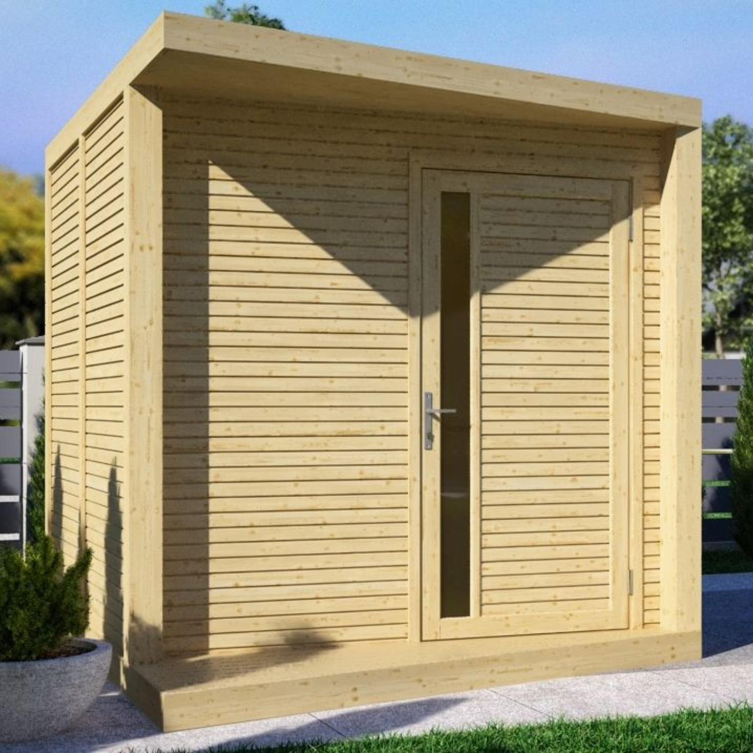 Casetta da giardino Neris – 237 x 297 cm