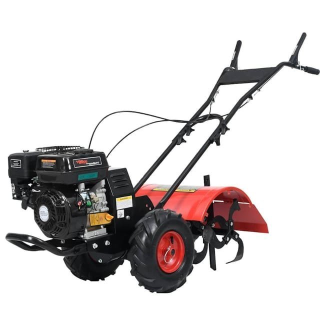 Cultivateur à Essence 6,5 ch 196 cc, Largeur de Travail 50 cm, Profondeur Réglable 350 mm - Miniature 2