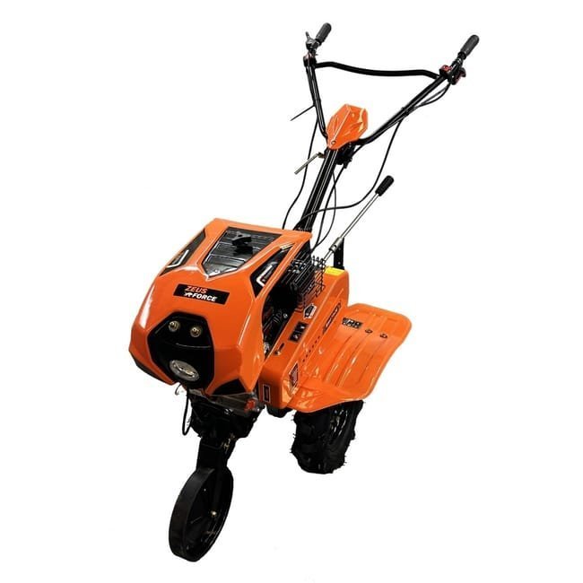 Motozappa thermique professionnel 212 cc - 7 CV ZEUS FORCE avec full kit et butoir - Miniature 3