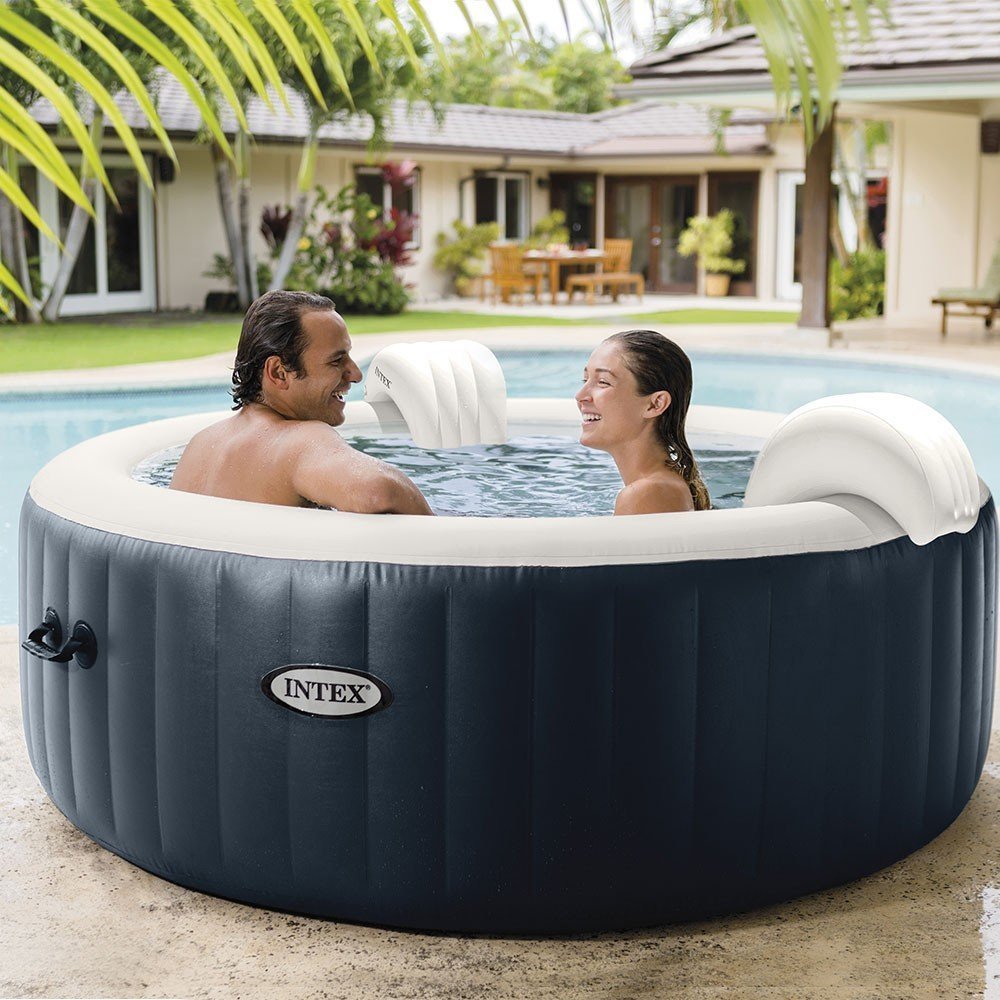 Spa gonfiabile Blue Navy 4 places - Miniature 2